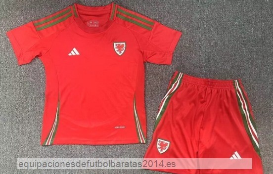 Nuevo 1ª Conjunto De Niños Gales 2024 Rojo Baratas